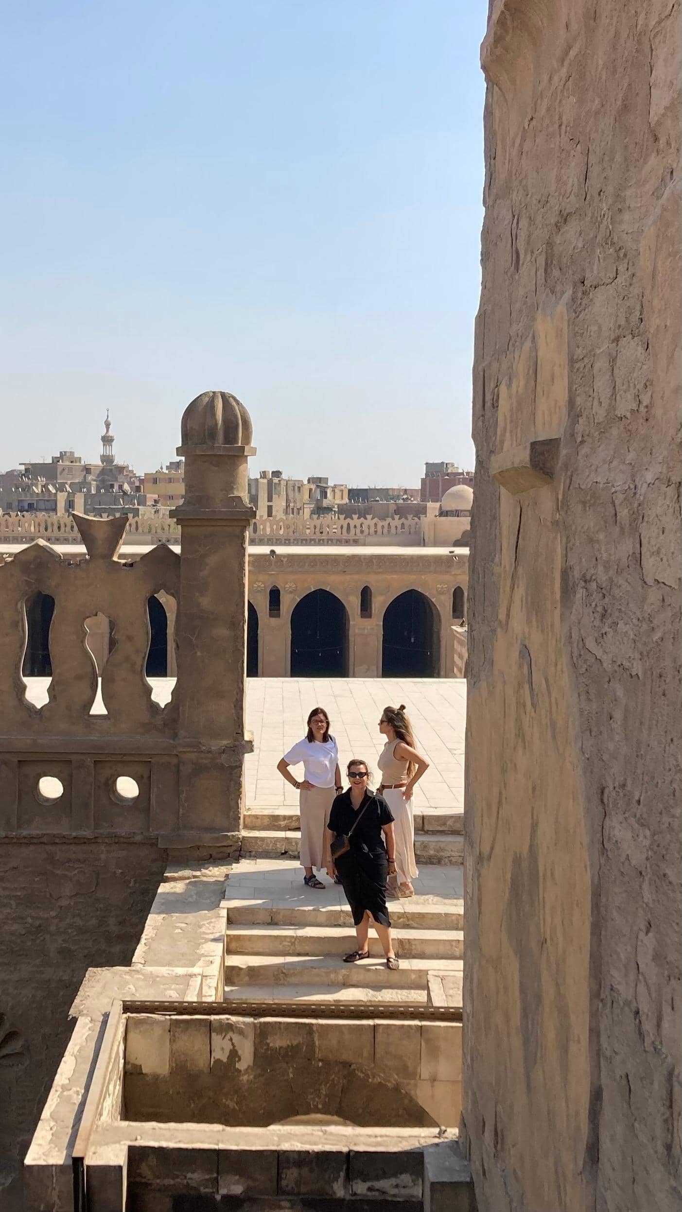 Viajeros en arquitectura islamica del Cairo